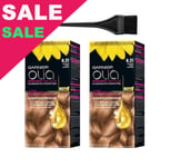 Garnier Olia 8.31 Golden Ashy Blonde Hair Color 100% Ammonia Free 2-Pack