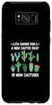 Coque pour Galaxy S8+ agriculture urbaine plantes d'intérieur jardinage succulent mini cactus