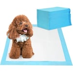 Barpor Alaise pour Chien 60x60cm - Aleses Jetables pour Chien 40 Pièces, Tapis de Propreté Chien Tapis pour Chiot Anti-Fuite, Super Absorbants, Design à 5 Couches avec Surface à Séchage Rapide