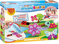 CRAZE SPLASH BEADYS Perles à coller Kit débutants avec perles à repasser sans repassage Aelier créatif enfant 15308