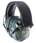 Caldwell E-Max Adulte Green Protection auditive électronique 21 NRR avec Amplification sonore Casque réglable pour tir, Chasse et portée