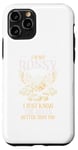 Coque pour iPhone 11 Pro I'm Not Bossy I Just Know the Rules Jeu de société Humour