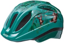 KED Meggy-ii-trend-2024 Casque de vélo Enfants Jeunes, Motif Singe, 46-51 (S)