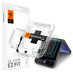 Spigen Samsung Galaxy Z Flip6 EZ Fit Glas.tR Sub Screen Skjermbeskytter - 2 stk. - Case Friendly - Gjennomsiktig