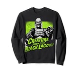 Universal Monsters Creature From The Black Lagoon Green Sweatshirt