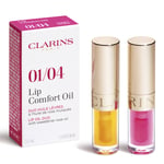 Clarins - Kit Duo Lip Comfort Oil Duo Huile Lèvres À L'huile De Rose Musquée