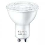 Lampe LED connectée Wizpro GU10 - 4,7W - 2200-6500K - 400 lm - TW+RGB Ledvance