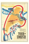 VéLO/CYCLES TOUR de SWATCH R0616 - POSTER HQ 40x60cm d'une AFFICHE VINTAGE