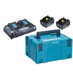 Makita - Pack énergie 18V de 2 batteries BL1850B 5Ah en coffret makpac 197629-2