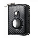 Apple AirTag - RFID cover / etui Carbon design Svart