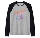 Dragonfly Dragonflies Are Kisses From Heaven Raglan Baseball Tee