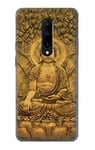 Buddha Bas Relief Art Graphic Printed Case Cover For OnePlus 7 Pro
