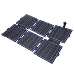 30W 12V/5V ETFE Folding Solar Panel Charger Waterproof Mobile Phone Solar TO