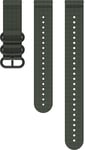 Suunto 22 mm explore 1 -textilarmband forest green m+l SS050854000