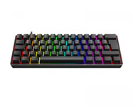 MaxMount Aeon RGB Hotswap PBT Gaming Tangentbord [Gateron Optical Red] - Svart