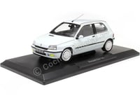 Norev- Renault Clio 16S 1991 White 1:18 Miniature, 185251