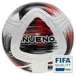 Precision Nueno FIFA Quality Pro Match Football-White/Black/Red-Size 4