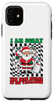 iPhone 11 I'm sorry the nice nurse is on vacation ugly x-mas sweater Case