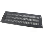 Rackmatic - Panneau de ventilation 4U pour serveur rack 19' Couvercle en acier noir