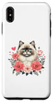 Coque pour iPhone XS Max Roses Flowers Himalayan Cat