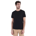 icebreaker Merino 150 Tech Lite III SS Tee - T-shirt en laine mérinos homme Black S