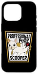 Coque pour iPhone 16 Pro Professional Poop Scooper Chien Wauwau Bouledogue français