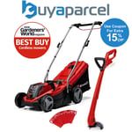 Einhell 18v Cordless Lawnmower 33cm Power X-Change Lawn Mower + Strimmer - Bare