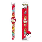 Montre Enfant Rocco Jouets 24006232 POKEMON Numérique Rouge