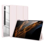 Samsung Galaxy Tab S9 Ultra/S8 Ultra - DUX DUCIS Toby Tri-Fold läderfodral - Pink