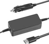 Chargeur De Voiture Usb C 65W 61W 45W, Pour Ordinateur Portable Macbook Pro 15/16 Macbook Air, Lenovo Yoga Asus C433 C523Na Dell Xps 15 9570 Type-C Pd[L181]