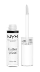 NYX Non-Sticky Butter Lip Gloss Clear - High Shine Lacquer Glossy Perfection!