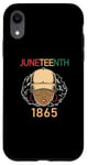 Coque pour iPhone XR Femme noire Independence Melanin Juneteenth