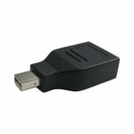 Mini DisplayPort to DisplayPort Adapter Female Display port to Male mini DP