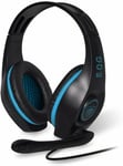 Casque Gaming PRO-H5 Bleu avec Micro Compatible XBOX One, PS4, PS5, SWITCH, PC