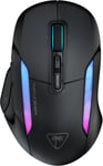 Kone Ii Air - Souris Gaming Rgb Ergonomique Sans Fil,Bbatterie 350H, Capteur Optique 26 000 Dpi, 21 Entrées Personnalisables, Molette 4D Free-Spin - Noir