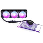 Système de refroidissement liquide - ALPHACOOL - Eiswolf 2 - AIO 360 mm - Conçu pour RTX 4090 - Avec backplate