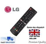 LG AKB75095308 Remote Control for LED TV With Amazon Netflix Buttons Replacement