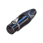 Neutrik XLR 5P Connector - female - Neutrik XX Silver contacts - black housing