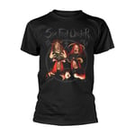 SIX FEET UNDER - ZOMBIE BLACK T-Shirt, Front & Back Print Medium