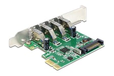 Delock PCI Express Card > 4 x USB 3.0 - USB-adapter - PCIe 2.0 - USB 3.0 x 4