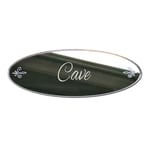 PLAQUE DE PORTE MIROIR CAVE CHIC et DESIGN (PLEXI_MIROIR_029)