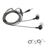 Wired Earbuds With Mic HD Stereo Bass Noise Reduction 3.5 Mm Jack Earphones Kit