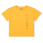 Bob l'Éponge fragmenté - Crop Top Femme - Moutarde - L - Mustard