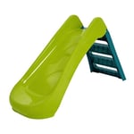 Palplay Junior Folding Slide for Toddlers and Children 18 Months + Kids Outdoor Play Equiptment. Ideal First Slide for Toddlers and Young Children, Green/Blue