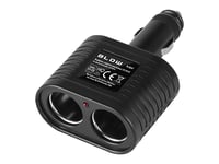 New 2 Way Socket Charger Car Cigarette Lighter 12V 24V Splitter Adapter 1171