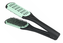 Ceramic Straightening Brush 100% Boar Bristle - Hairdryer/Blow-Dry Clamp Brush