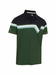 Callaway Mens X-Series Racer Chev Block Polo - Black Forest, Large