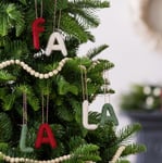 Home Argos Felt FALALA Christmas Tree Decorations