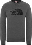 THE NORTH FACE M DREW PEAK CREW LHT TNFMEDIUMGRYHTR Sweatshirt - Tnf Medium Grey Heather, 2XL