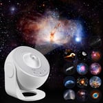 Planetarium Projecteur Ciel Etoile,skylight Projecteur Galaxie avec 13 Disques de Film, projecteur galaxie Veilleuse Projecteur, Réglage de Rotation à 360° pour Chambre Plafond Enfants Adultes